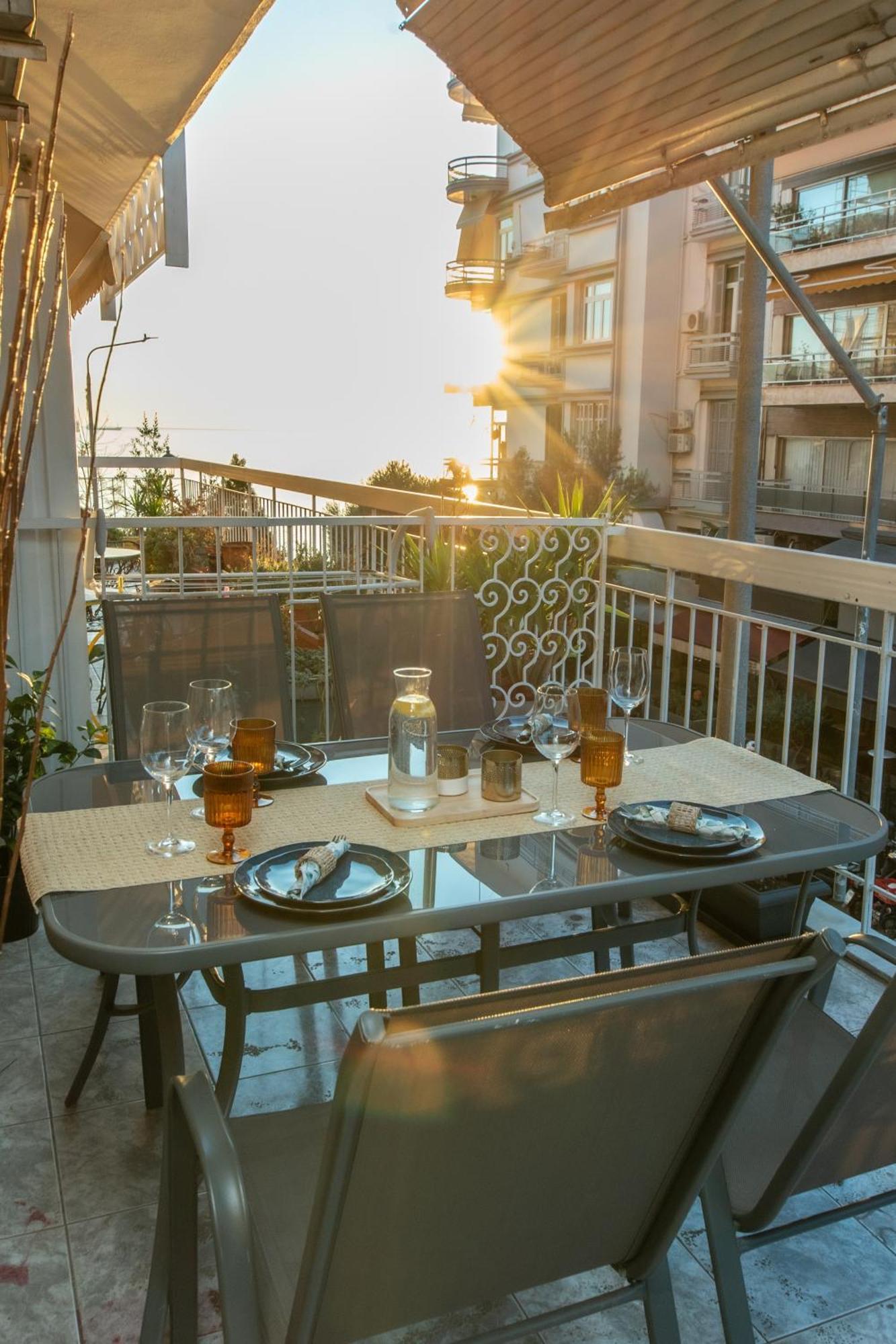 Ferienwohnung Houseloft Koromila Sea View Thessaloniki Exterior foto